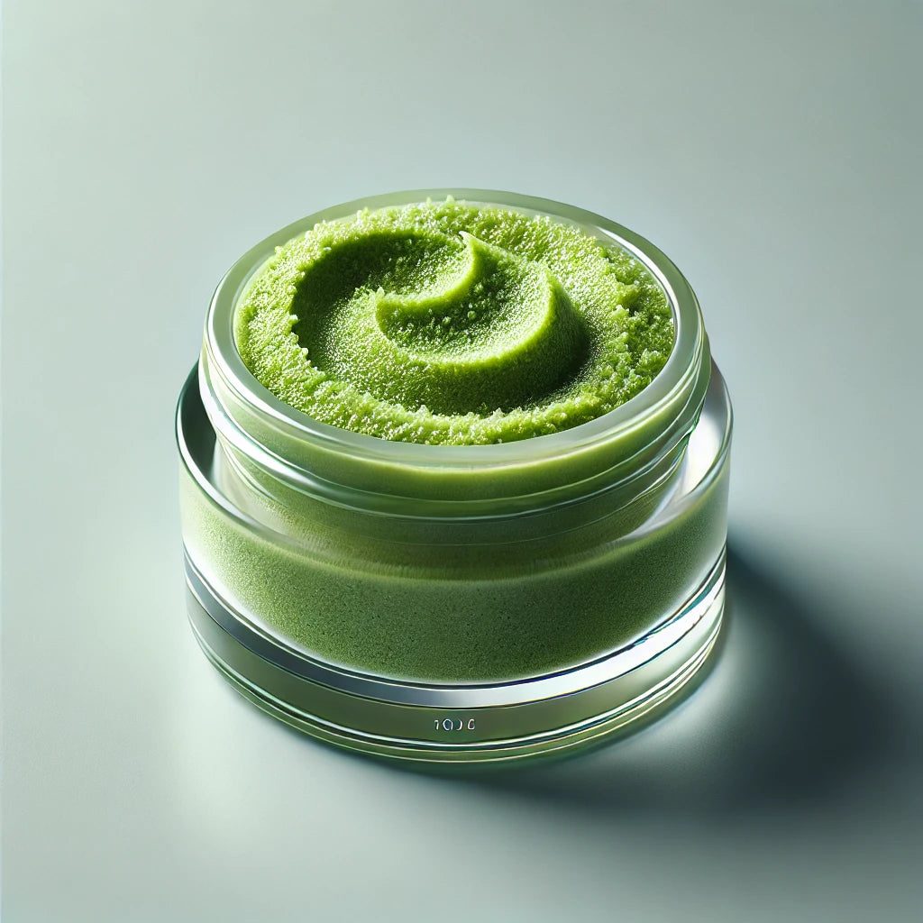 Matcha Tea and Honey Lip Smoothie