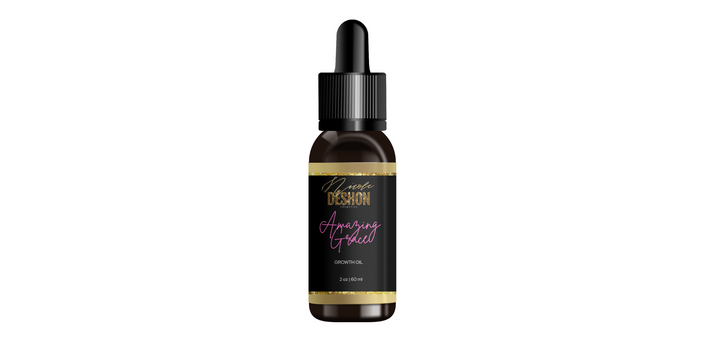 Nicole Déshon Amazing Grace Growth Oil – Extra Strength Ayurvedic Hair and Scalp Treatment with Biotin and Herbs