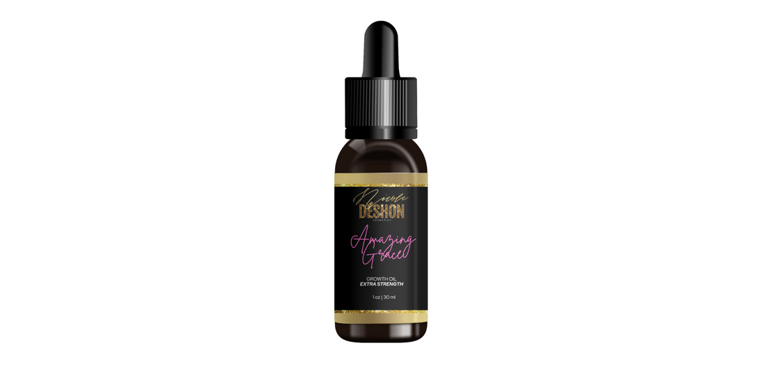 “Nicole Déshon Amazing Grace Growth Oil Extra Strength – Herbal Hair Growth Elixir with Ayurvedic Botanicals