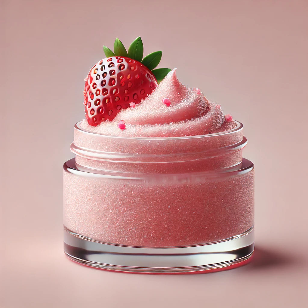Nicole Déshon Strawberries & Champagne Lip Smoothie – Creamy Exfoliating Lip Scrub